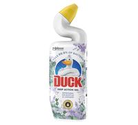 Duck Deep Action Gel Toilet Cleaner Liquid, Removes Limescale, Long Lasting Fragrance, Eucalyptus & Lavender, Pack of 8 (8 x 750ml)