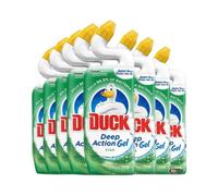 Duck Deep Action Gel Toilet Liquid Cleaner Pine 750ml (Pack of 8)