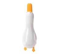 Duck Design ABS Wall Clip for Bathroom Hair Removal Double Headed Cleaning Clip Space Saving Home Organization Tool ABS Shower Drain Tool
