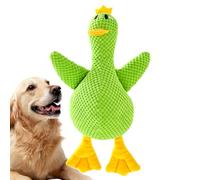 Duck Dog Toy - Squeaky Soft Plush Puppy Pet Toy - Chew Resistant Stuffed Animal Interactive Doll for Indoor and Outdoor Playtime Training Travel Bedtime and As Play Buddy for Puppy'