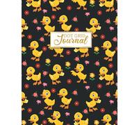 Duck Dot Grid: Duck Pattern Dot Grid Notebook To Write Notes Password, Sketch Pad, Notepad, To Do Lists - 8.5"x 11" Inches - 100 Pages