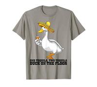 Duck Drinking Cinco De Mayo Sombrero Party Shot Tequila T-Shirt