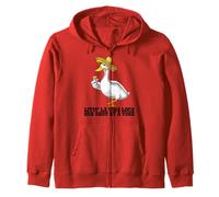 Duck Drinking Cinco De Mayo Sombrero Party Shot Tequila Zip Hoodie