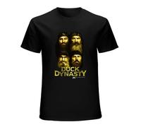 Duck Dynasty Tv Show A&E Tshirt Tee Short Sleeve Mens Crew Neck Brothers Black
