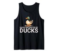 Duck Easily Distracted by Ducks Tank Top