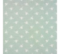 Duck Egg Bees Oilcloth Wipe Clean Tablecloth 120cm Round (47")