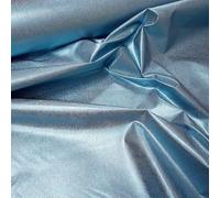 Duck Egg Blue Plain Shimmer Effect PVC Table Cloth Vinyl Plastic Oilcloth Wipe Clean Christmas Sparkle Shiny Shimmering Textured Effect Party Table Cloth Fabric Linen Feel Width 140cm - Sold by metre