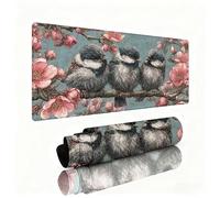 Duck Egg Color Mouse Pad Large 1200x600x3mm Desk Mat Bird Gaming Mouse Pad Table Protector Non-Slip Rubber Base for Stable Grip on Smooth Surfaces Wear-Resistant Mousepad for Computers, Laptop W1-481