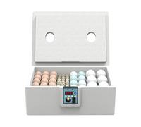 Duck Egg Incubator, Intelligent Temperature Control Poultry Farming Incubation Box for Home School Education, Ideal for Lab Science Use, 1 Set