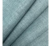 Duck Egg Linen Look Designer Soft Plain Curtain Cushion Sofa Upholstery Fabric Material Sold by The METRE