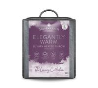 (Duck Egg) Slumberdown Elegantly Warm Luxury Heated Throw