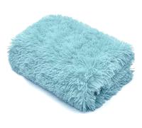(Duck Egg ) Teddy Throw Soft & Snug Warm Size 150 x 200 cm