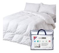 HOMESCAPES Duck Feather and Down 15 Tog Duvet for Winter - King