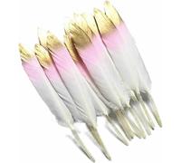 Duck Feathers Goose Feather Colored Fly Tying Materials for Jewelry Making Handicraft Decor(30,20pcs)