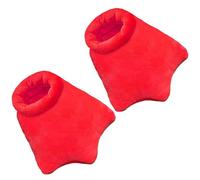 Duck Feet Slippers, Cartoon Ducks Slippers, Plush Novelty Animal Costume House Shoes (Duck Feet Slippers(Red), Adult, Women, 5.5, Numeric Range, UK Footwear Size System, 8.5, Medium)