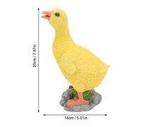 Duck figure, table animal figure, duck ornament, animal decoration, perfect gift, good workmanship, gift garden animal ornament, animal ornament for resin animal decoration, for friends