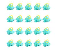 Duck Fishing Toy - Yellow Twenty Pieces, Fun Floating Bath Toys, Great Sensory Development Game, Mini Ducks With Net Bath Time | Perfect Activity For Boys Girls