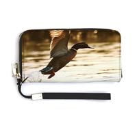 Duck Fly Upon River Fashion Shopping Tote Bag,Designer Shoulder Handbags,Womens Purse Handbags,Hobo Bags Cute Storage Bag for Women, Style, 20.0*10.5cm