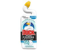 Duck Foaming Bleach Toilet Cleaner Liquid, Thick Gel Bleach with Foaming Power, Long Lasting Fragrance, Marine, 750ml