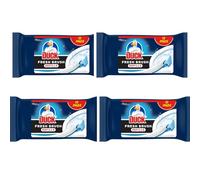 Duck Fresh Brush Toilet Cleaner Refills -Flushable Pads | Disposable Toilet Cleaning Refill Heads | Stain & Odour Removal | Brush & Flush System | Fresh Scent Bathroom Cleaner Pads (48-4x12)