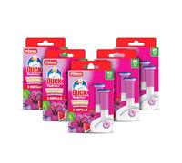 Duck Fresh Discs Toilet Cleaner Refill Twin Pack, Fights Stains That Harbour Germs, Prevents Limescale Build Up, Watermelon Whirlwind, Pack of 5 (Total of 10 Refill Tubes)