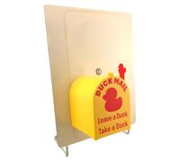 Duck Fridge Magnet - Funny Duck Mail Magnet - Outdoor Decor for Winter Family Birthday Kids Party Graduation Fall Christmas Halloween Swimming Cruising