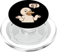 Duck Funny 67 Meme Six Seven Gen Alpha PopSockets PopGrip for MagSafe