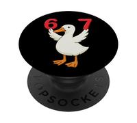 Duck Funny 67 Meme Six Seven PopSockets Adhesive PopGrip