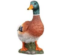 Duck Garden Ornament Statue and Pond Ornament Highly Detailed Pond Decoration Mallard Duck Figure Garden Duck Sculpture Figurine