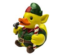 Duck Garden Statue,Resin Christmas Table Ornament | Animal Sculpture,for Home Living Room Workplace Classroom Shelf Cabinet Mantel Holiday Party