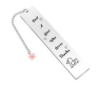 Duck Gifts for Women Novelty Duck Gifts for Duck Lovers Duck Bookmarks Just A Girl Who Loves Ducks Duck Themed Gift for Women Duck Presents for Women Duck for Women Christmas