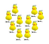 Duck Hair Clip - Incorporating Playful Plush Duckling Animal Bunches Decorative Hairpins | Creative Styling Possibilities Little Yellow Duck Hairpins for Adults and Children