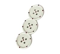 Duck Hair Clip Trio Dot Button Design Japanese Korean Fashion Nons Slip Hold Bang and Hairstyle Hairpiece Japanese Fashion Hairpin Daily Wear