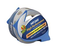 Duck HP260 Packing Tape with Dispenser, 1.88 Inch x 60 Yard, Clear, 1 Roll (393186)