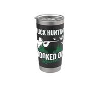 Duck Hunter | Hunting Hunter | Duckaholic Hooked On Quack Stainless Steel Insulated Tumbler