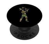 Duck Hunting Camouflage Funny Hunter for Men PopSockets Adhesive PopGrip
