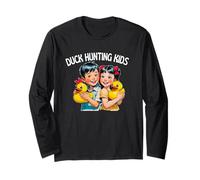 Duck Hunting Kids Who Found A Duck Hunting On A Cruise Ship Long Sleeve T-Shirt