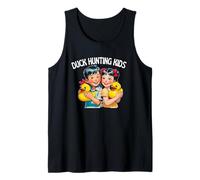 Duck Hunting Kids Who Found A Duck Hunting On A Cruise Ship Tank Top