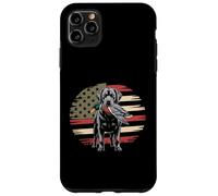 Duck Hunting Labrador American USA Flag Mallard Duck Hunter Case for iPhone 11 Pro Max