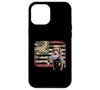 Duck Hunting Labrador American USA Flag Mallard Duck Hunter Case for iPhone 12 Pro Max