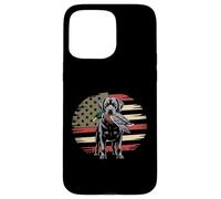 Duck Hunting Labrador American USA Flag Mallard Duck Hunter Case for iPhone 15 Pro Max