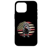 Duck Hunting Labrador American USA Flag Mallard Duck Hunter Case for iPhone 16 Pro Max