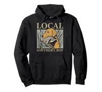 Duck Hunting Labrador Retriever Local Southern Boy Outdoor Pullover Hoodie