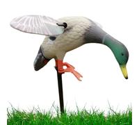 Duck Hunting Lures - 16" Rotating Wing Mallard Duck Model Flexible Motion Bird Electric Remote Control Lure | Powered Field Hunting Equipment