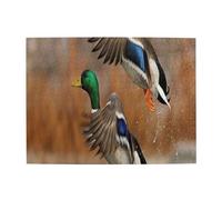 Duck Hunting Mallards Ducks,500 Pieces Puzzles for Adults-Wooden Jigsaw Puzzle for Adults Elderly