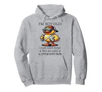 Duck I’m Not Old Wd-40 I Just Need Some A Little Duct Tape Pullover Hoodie