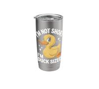 Duck I'm Not Short I'm Duck Sized Stainless Steel Insulated Tumbler