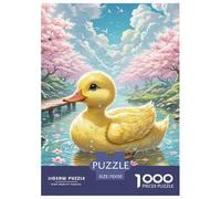 Duck Jigsaw Puzzle for Adults 1000 Pieces with Letters on Back Educational Games Animal Challenging Games Creativity & Gift Giving 70x50cm/1000pcs