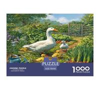 Duck Jigsaw Puzzles for Adults 1000 Pieces,farm Jigsaw Puzzle for Adults Educational Games Home Decoration Puzzles 70x50cm/1000pcs