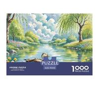 .Duck Jigsaws Puzzles for Adults 1000 Piece with Letters on Back Educational Game Animal Challenging Games Creativity & Gift Giving 70x50cm/1000pcs
